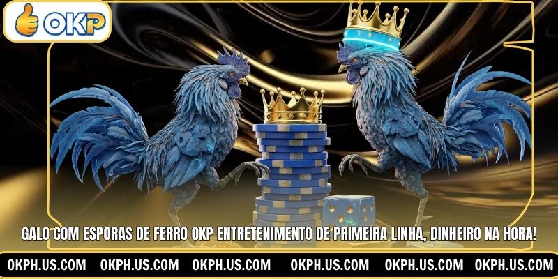 Galo Com Esporas De Ferro OKP Entretenimento De Primeira Linha, Dinheiro Na Hora!