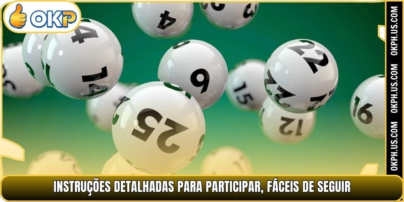 Instruções detalhadas para participar, fáceis de seguir